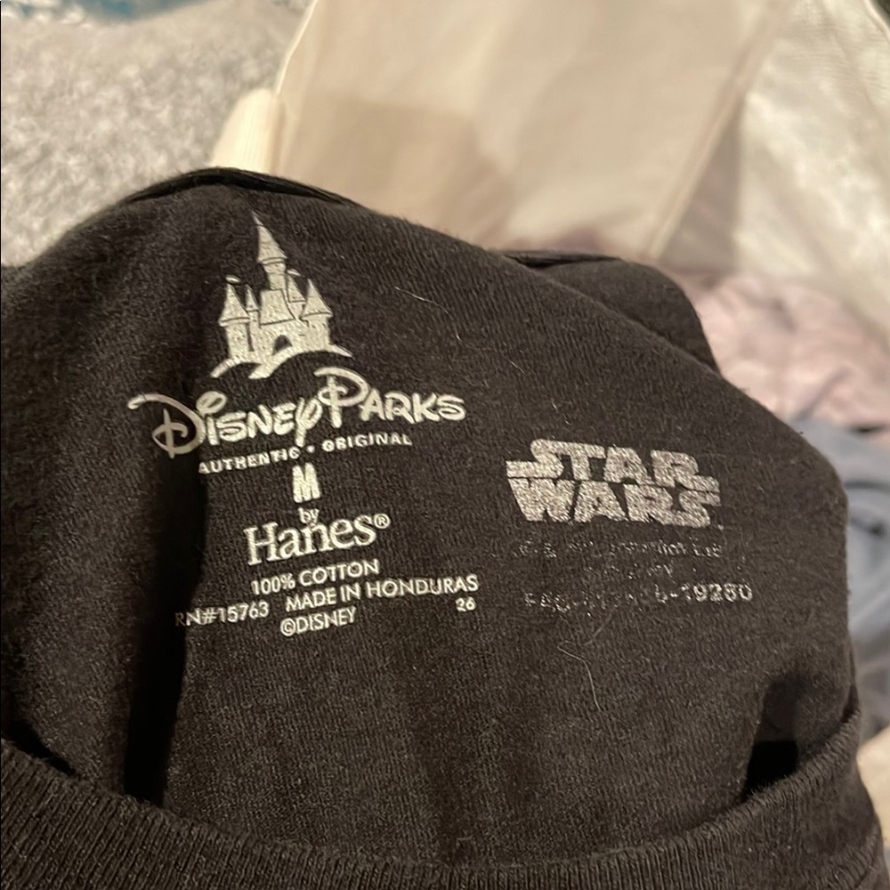 Black Disney Parks Star Wars T-Shirt - Picture 2 of 6